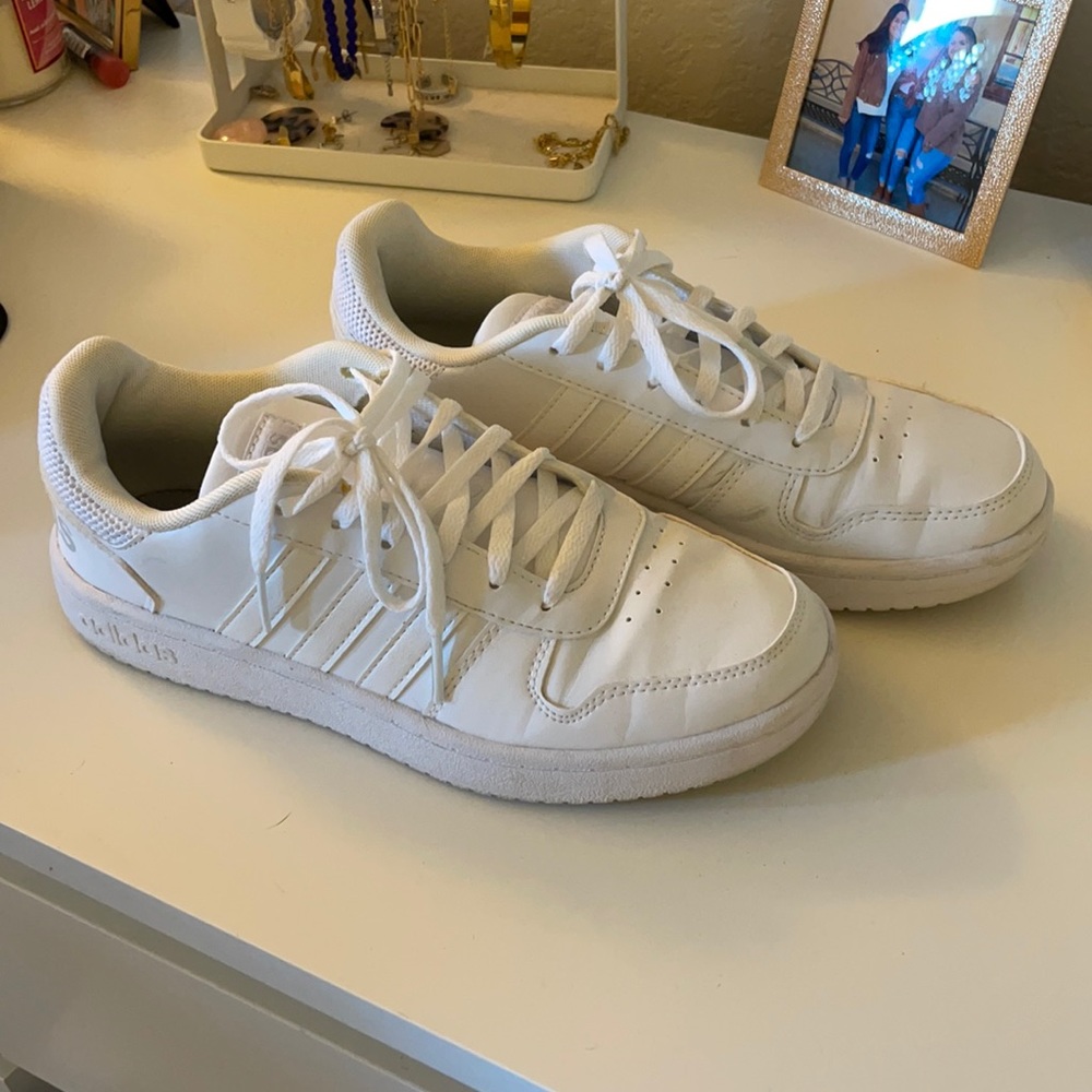 White Adidas Sneakers